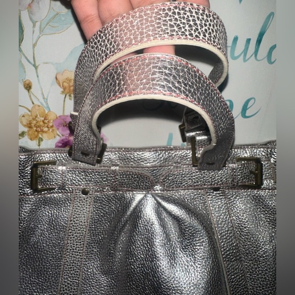 Mulberry Metallic Silver Jacquetta Bag - Picture 9 of 15
